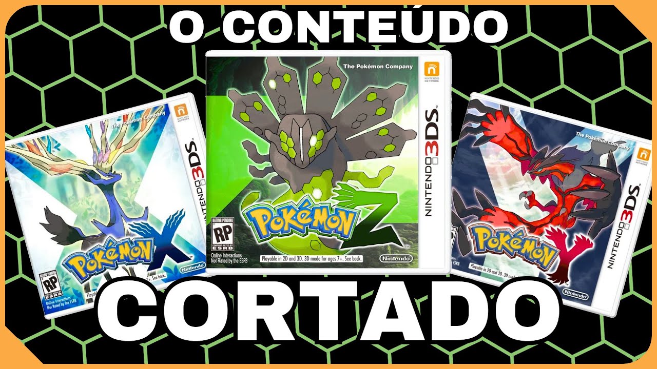 O que aconteceu com POKÉMON Z? TODO o CONTEÚDO CORTADO de XY!!