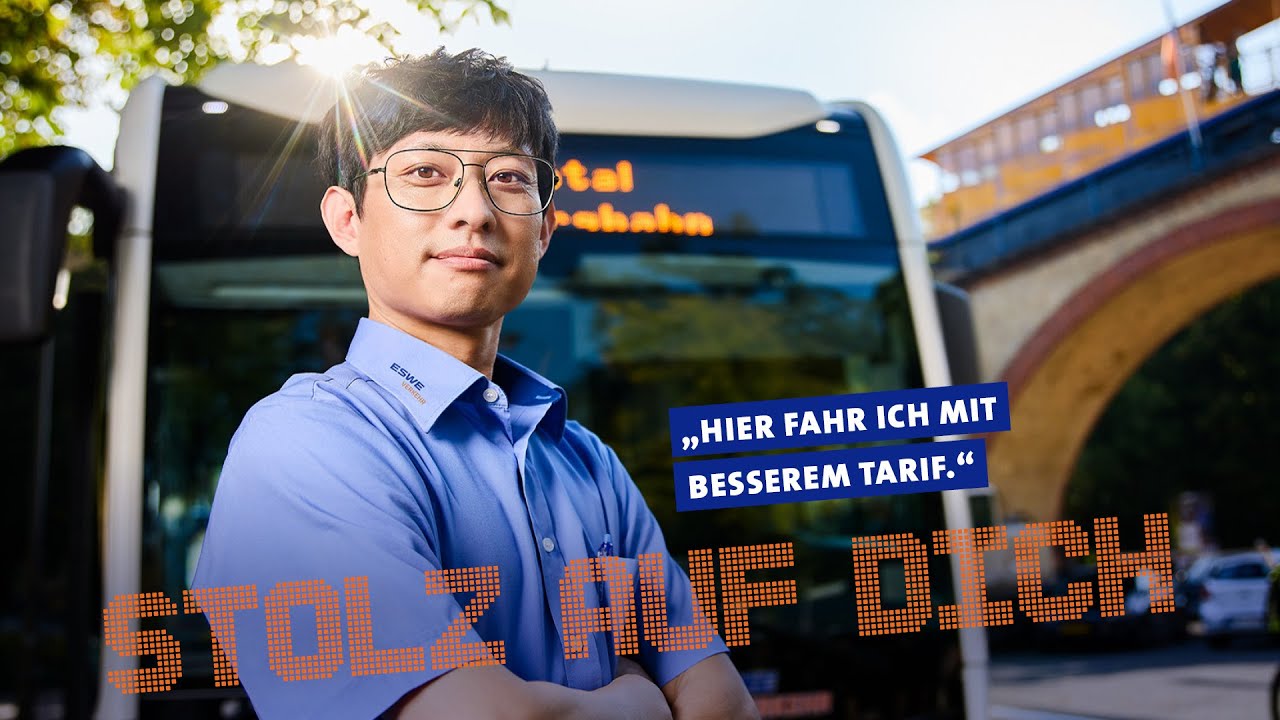 STOLZ AUF DICH: Busfahrer*in bei ESWE Verkehr