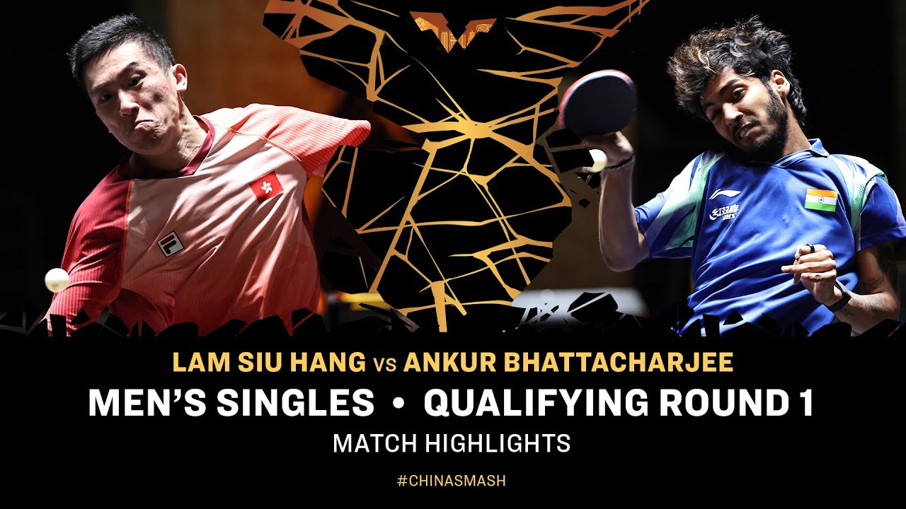 Lam Siu Hang vs Ankur Bhattacharjee | MS QR1 | #ChinaSmash 2025