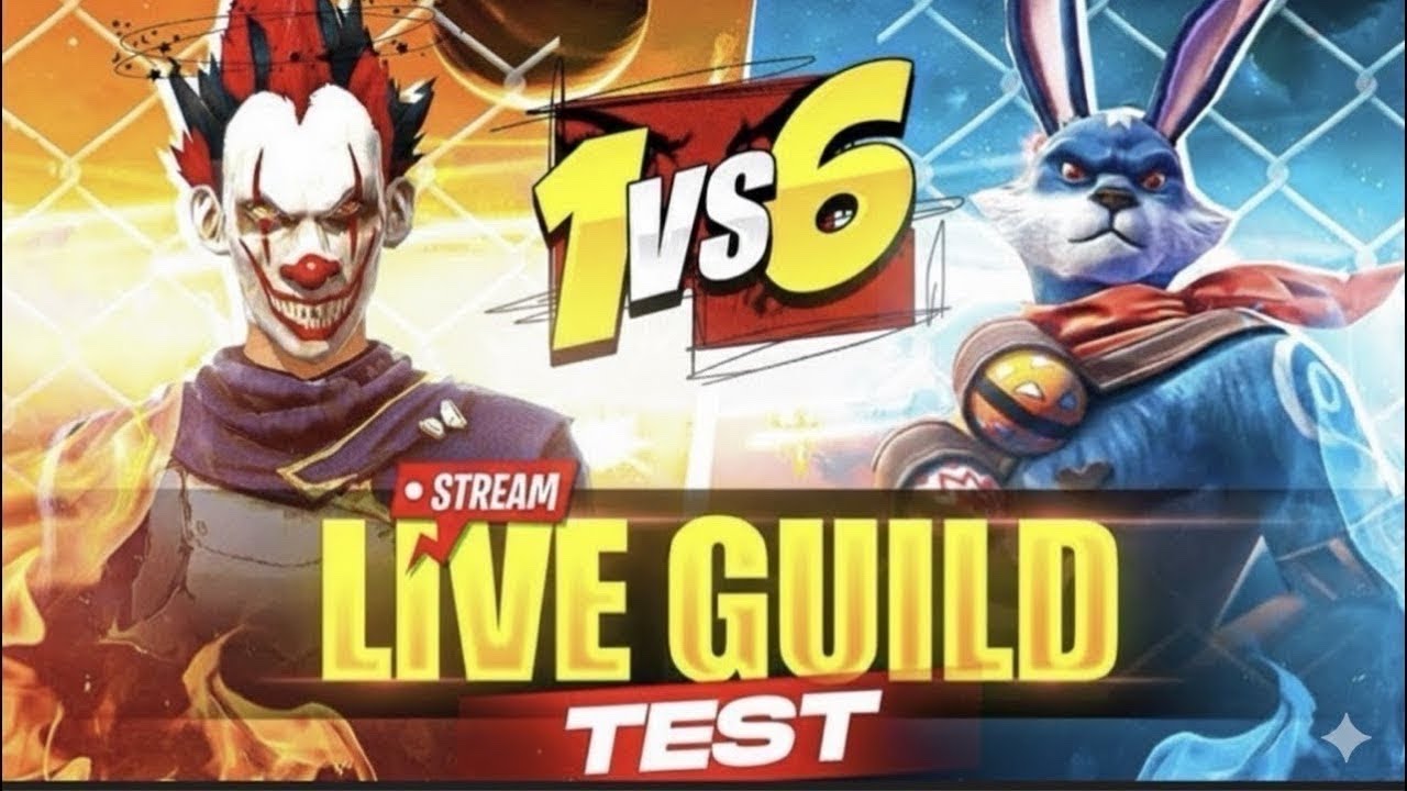 1 VS 4 GUILD TEST 🎯 - Road to Grandmaster | FreeFireLive || #freefire #shortsfeed #prismlive