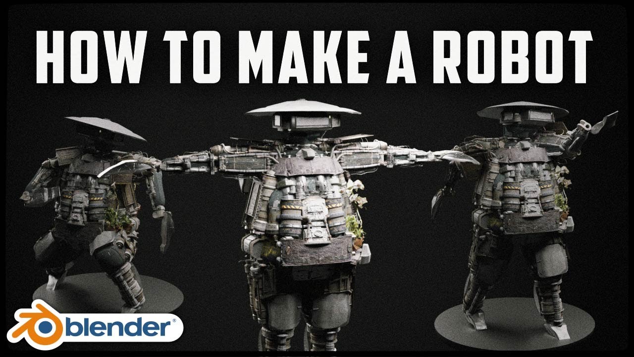 Making Robots In Blender - Tutorial