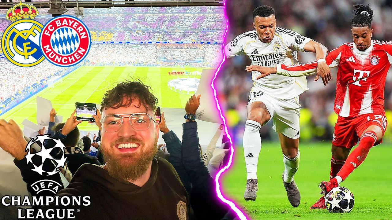 Real Madrid vs. FC Bayern - UCL Stadionvlog 😱 | LA BESTIA NEGRA LEGT VOR 🔥 | ViscaBarca