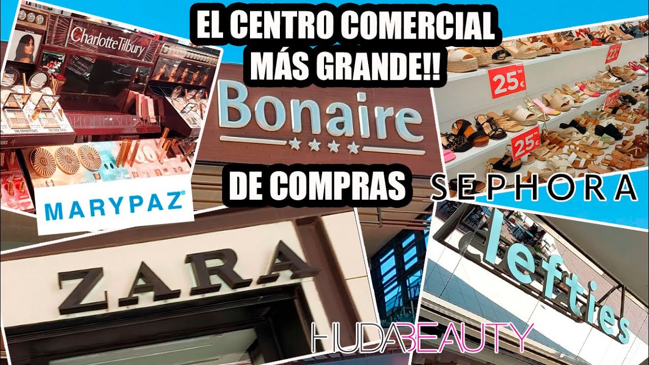 OS LLEVO DE COMPRAS AL CENTRO COMERCIAL MÁS GRANDE DE VALENCIA!! EL C.C. BONAIRE!