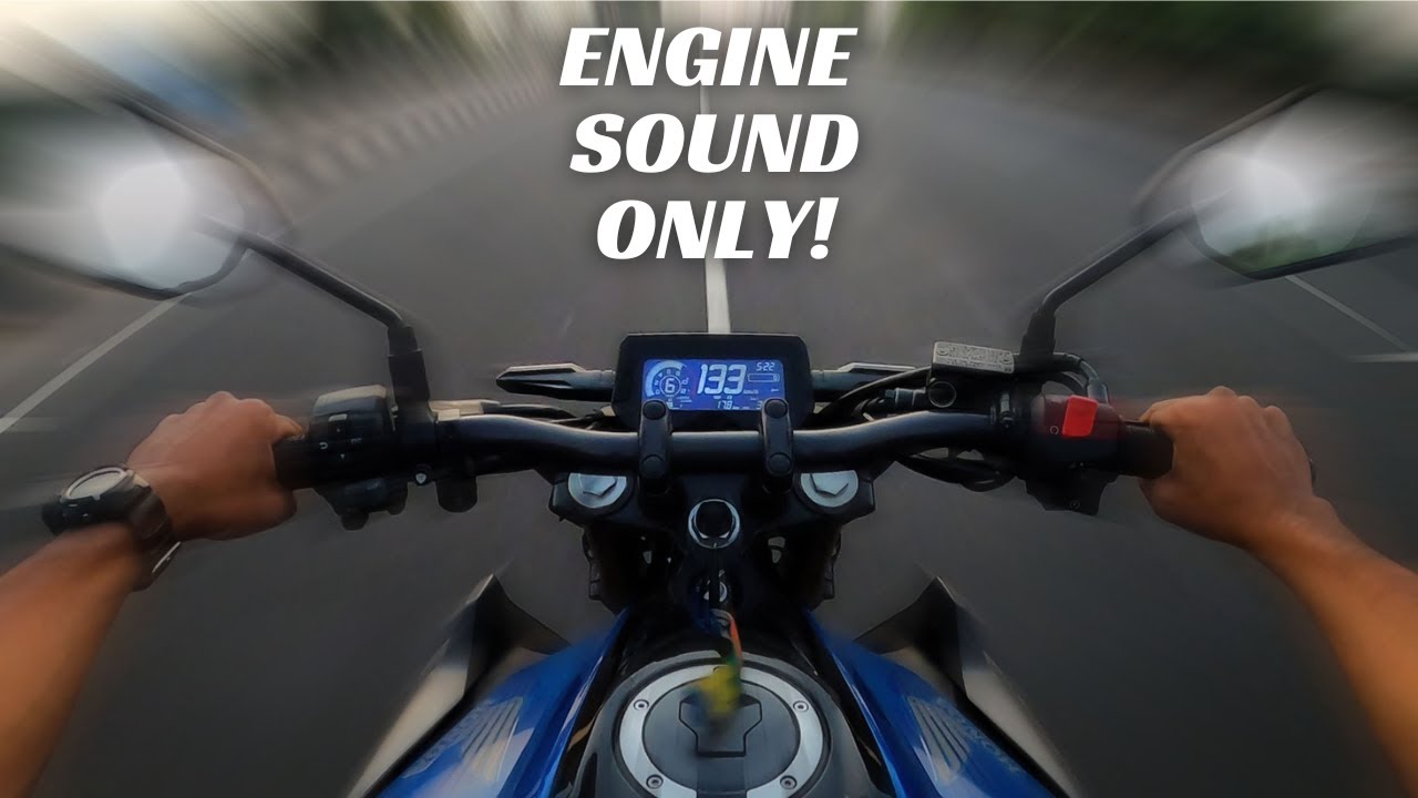 Pure riding sound CB300F / Highway cruising speeds and mileage with pillion!
