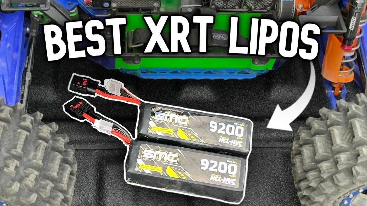 Traxxas XRT + NEW SMC HV 9200 LIPOs = INSANE POWER #SMCRacing #TraxxasXRTLipos #GPMracing #Rccars