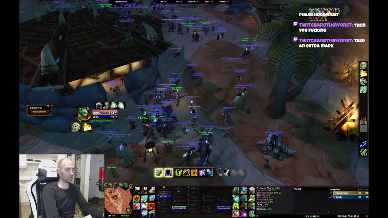 classic raiding all day all night- Whitemane ERA