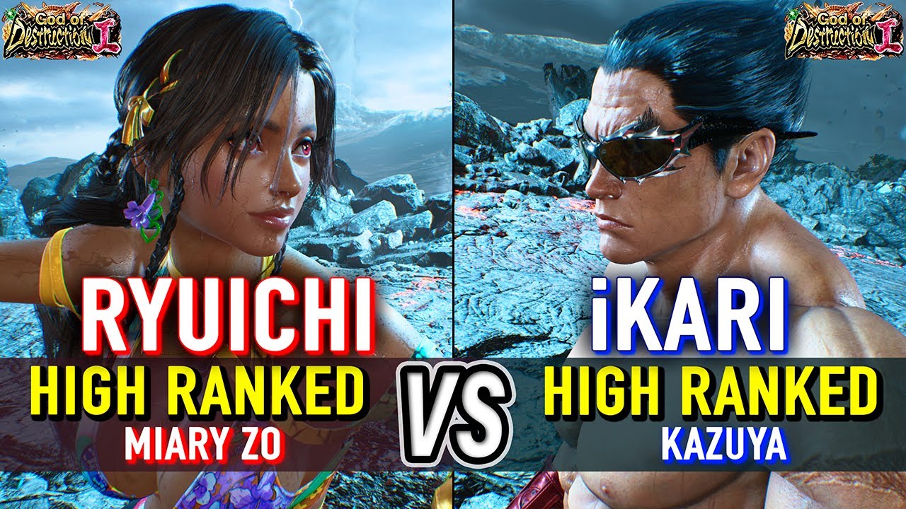 T8 🔥 RYUICHI (Miary Zo) vs iKARI (Kazuya) 🔥 Tekken 8 High Level Gameplay