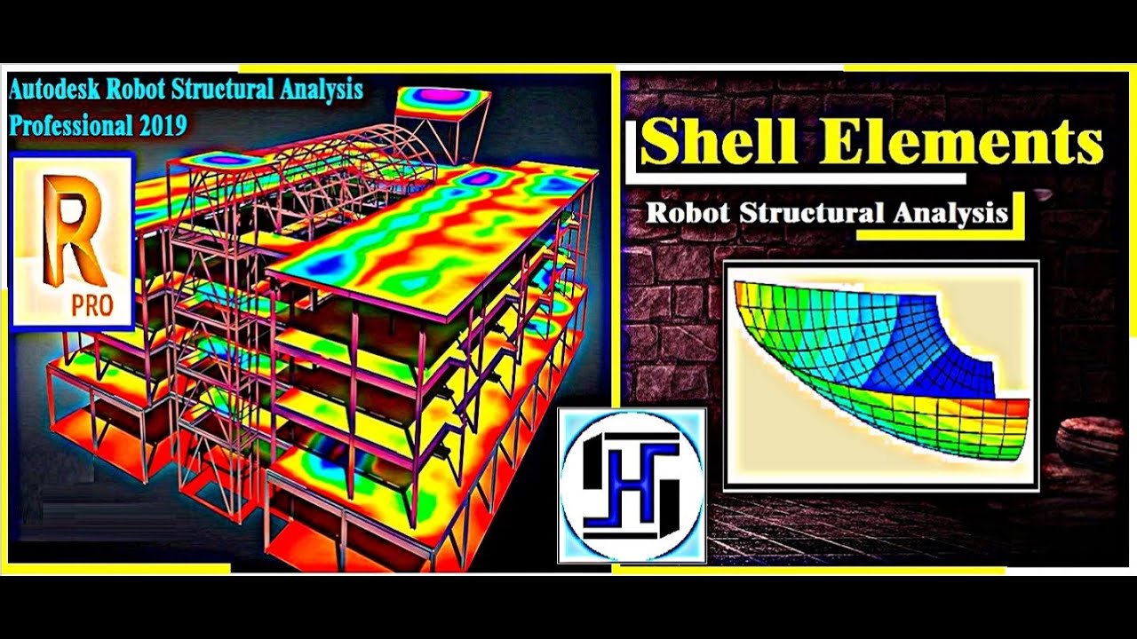 مقدمة عن العناصر المسطحة #Shell_Elements في برنامج #الروبوت