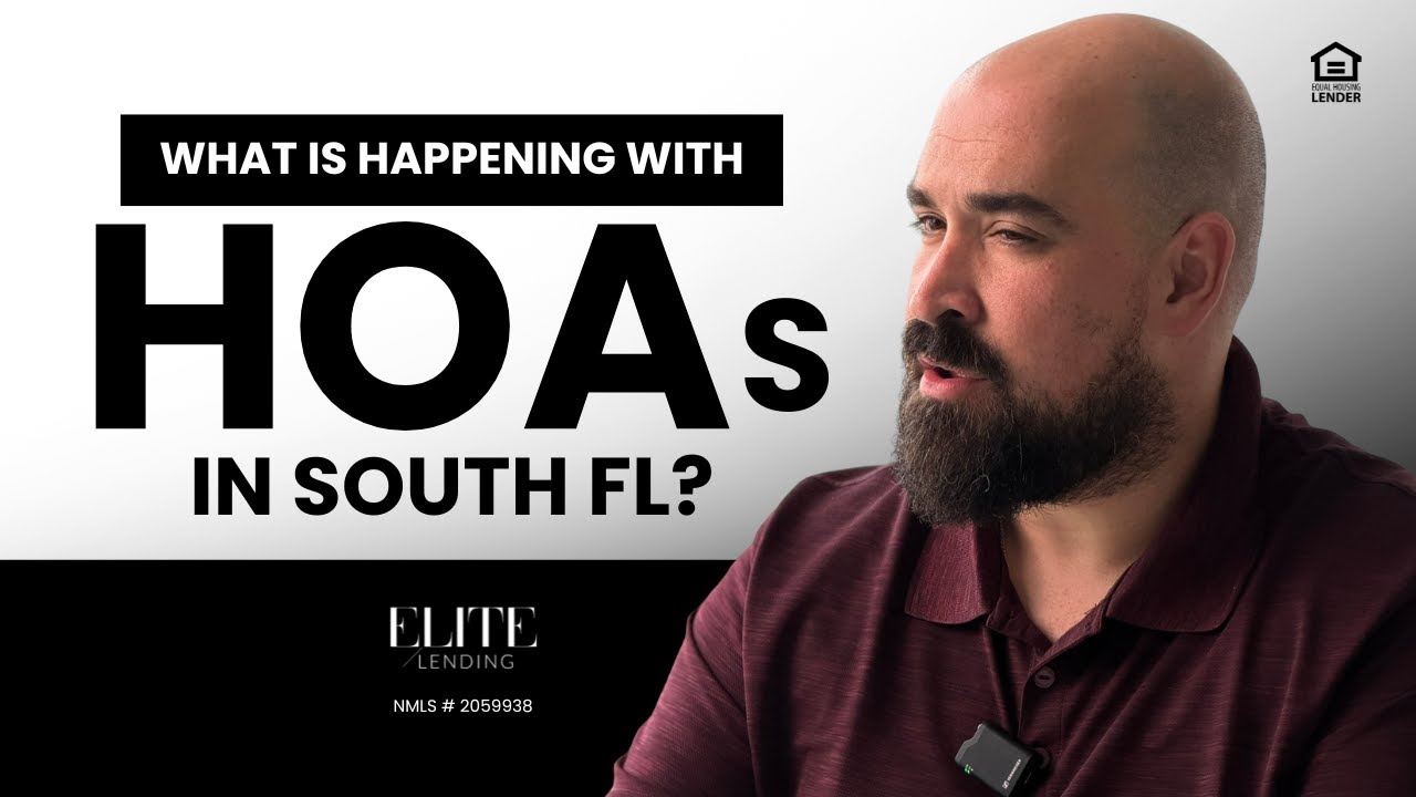 HOAs & What's REALLY Happening in Florida Real Estate?