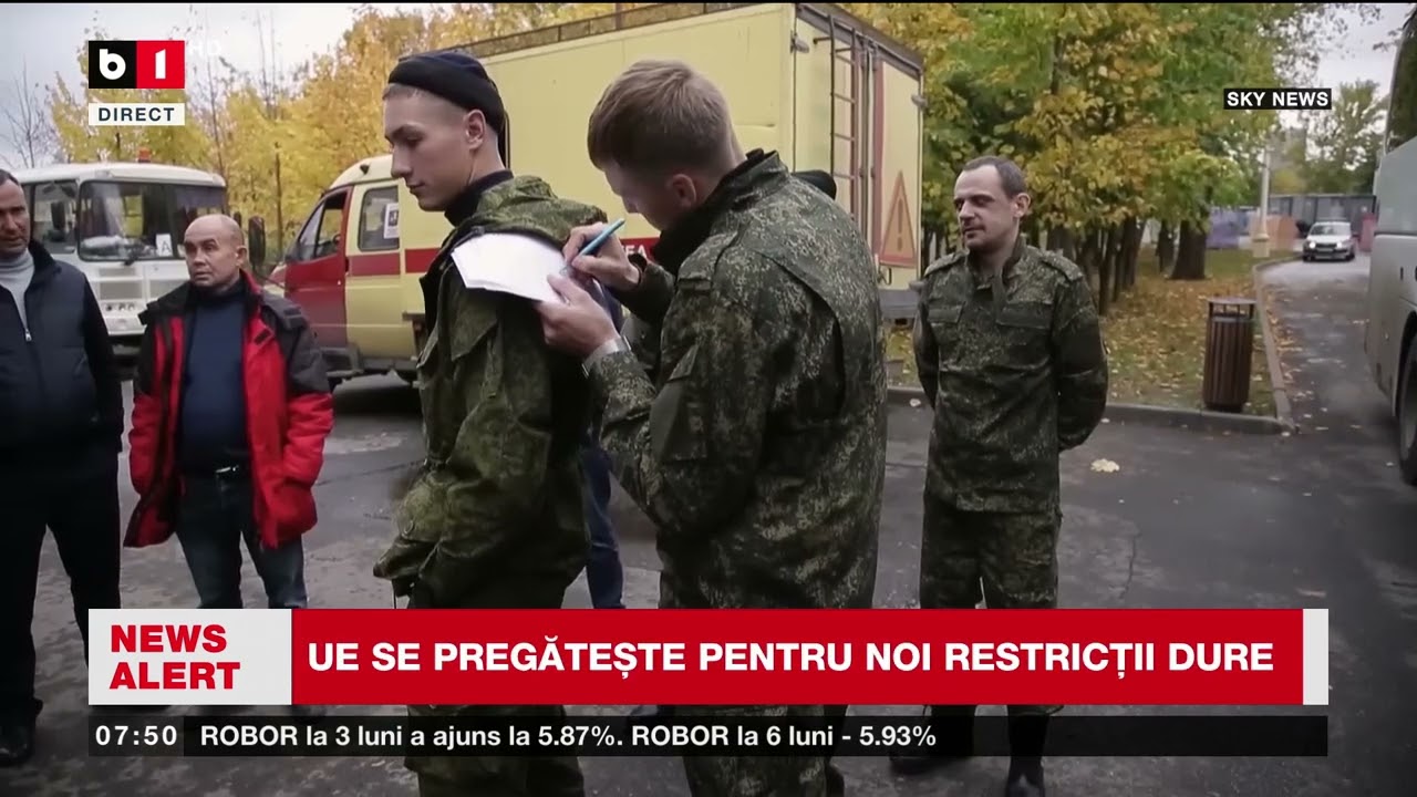 LUPTĂTORII RUȘI, BLOCAȚI LA GRANIȚELE UE_Știri B1TV_14 mar. 2026