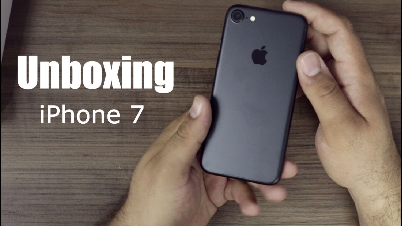 Unboxing iPhone 7 ( Brasil PT-BR )