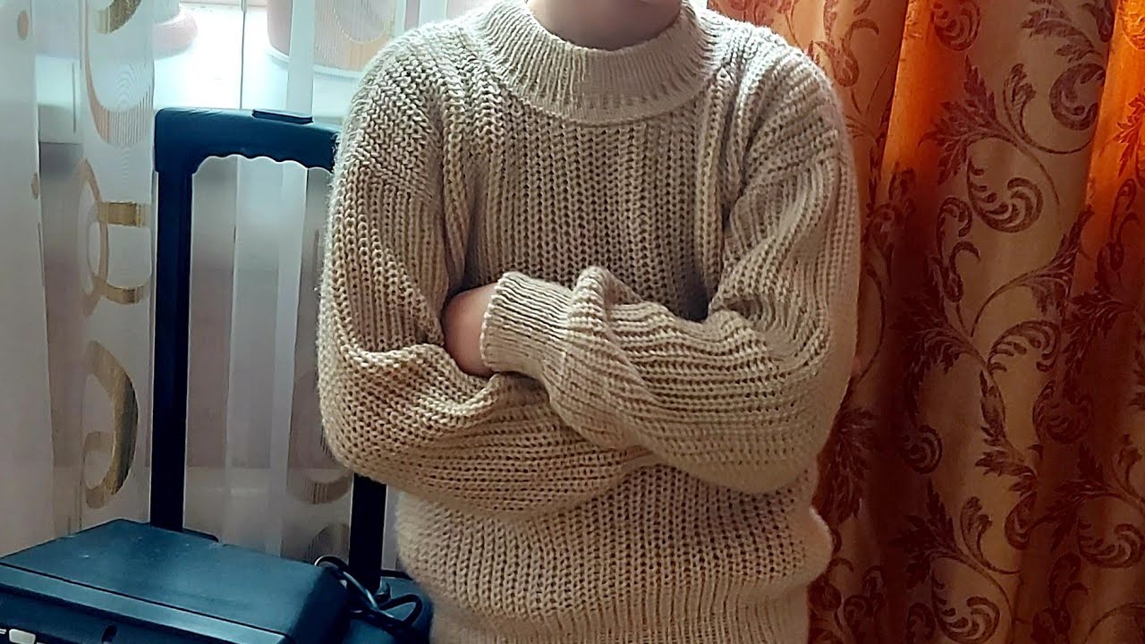 Свитер на мальчика...Как вязала..