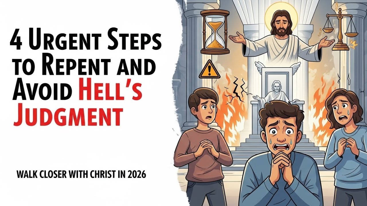 4 Urgent Steps to Repent and Avoid Hell's Judgment (Walk Closer with Christ in 2026)