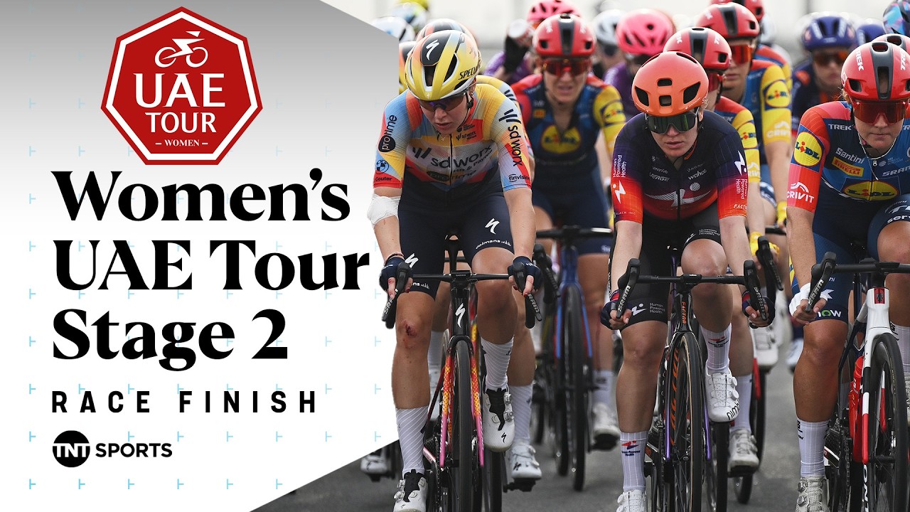 FINDING A WAY TO WIN! 🔥 | Women's UAE Tour 2026 Stage 2 Final KM's | TNT Sports Cycling