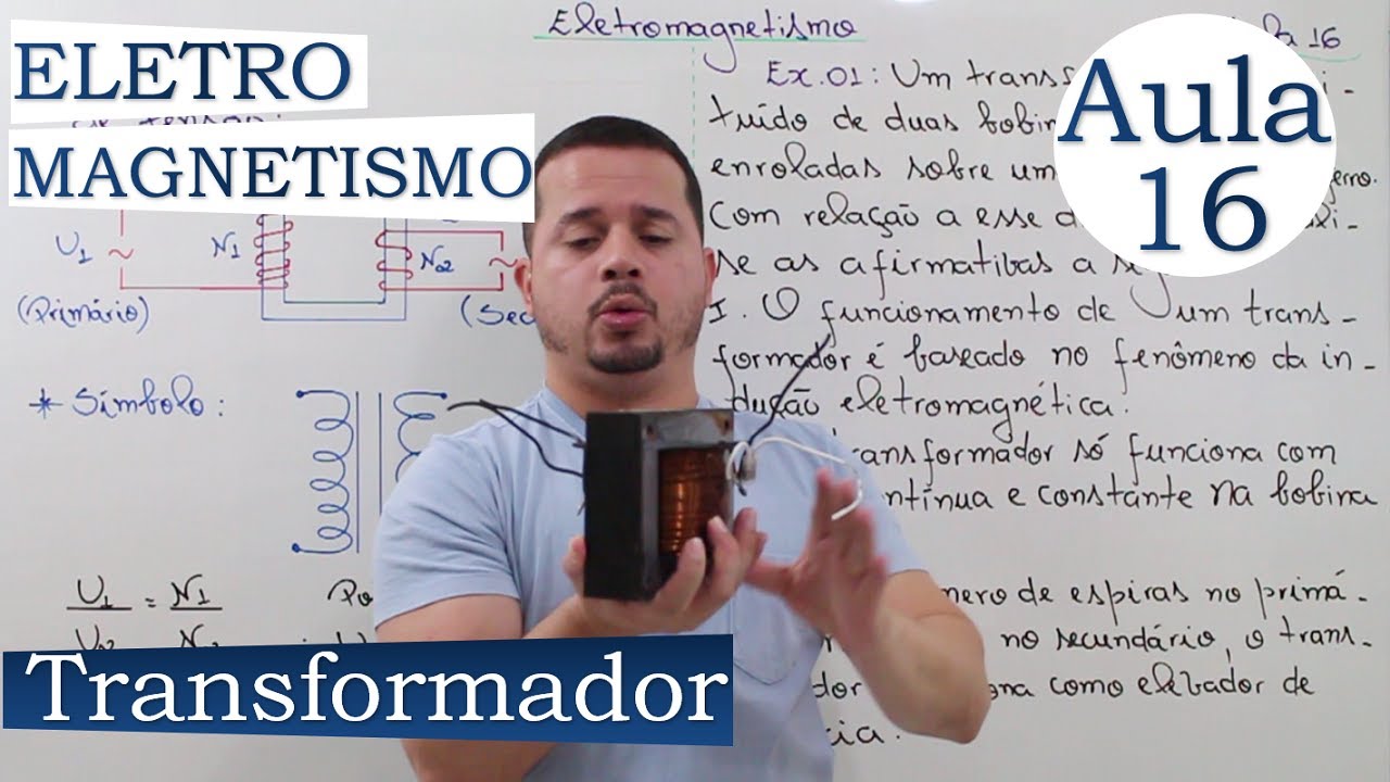ELETROMAGNETISMO - AULA 16 (TRANSFORMADOR)