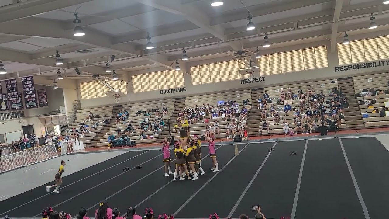 The Varsity Squad of Mililani High School Cheer Team - 1st Place Co-Ed