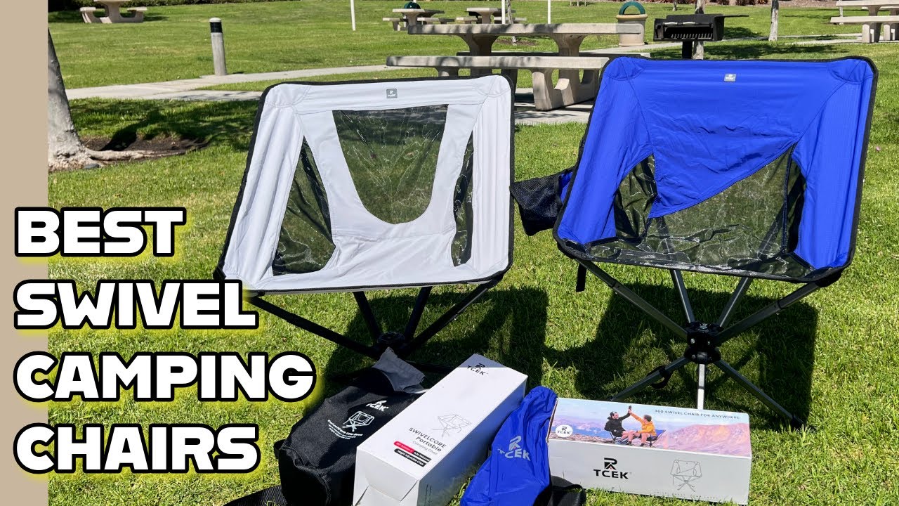 BEST CAMPING CHAIRS THAT SWIVELS BY TCEK | The Bronco Adventures