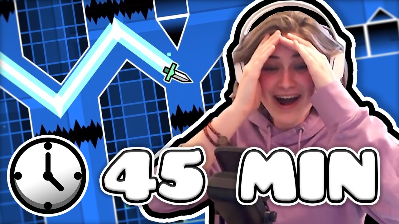 Chat had 45 MINUTES to build CHALLENGES... (Geometry Dash)