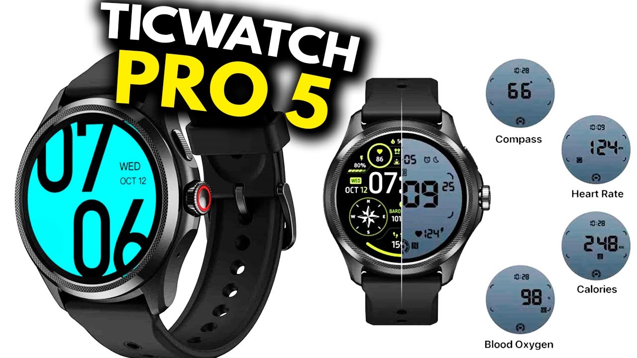 Ticwatch Pro 5 | Smartwatch z WearOS. Jak połączyć ze smartfonem? Pierwsze wrażenia