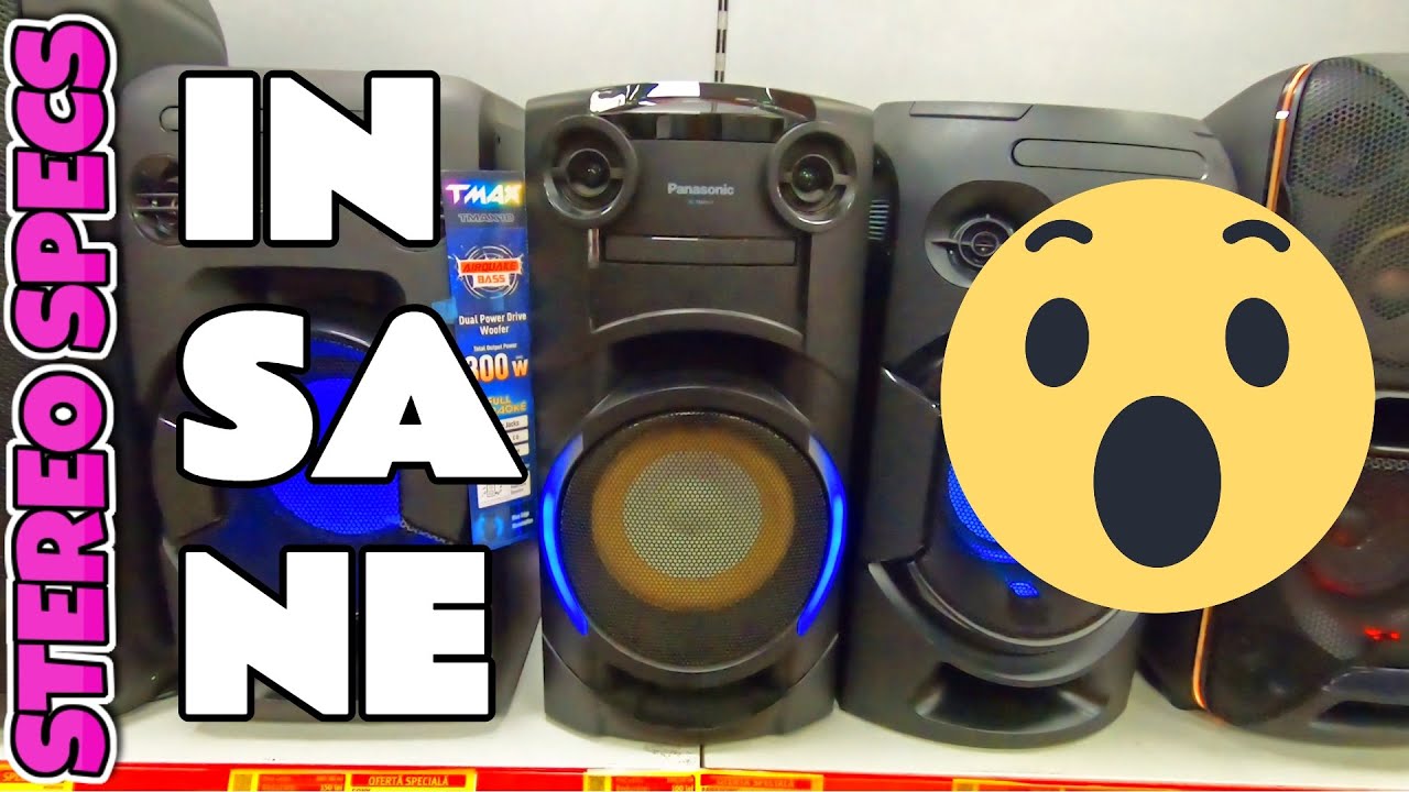 PANASONIC SC TMAX10 | FREQUENCY SWEEP FROM 1-100HZ INSANE BASS | DAMAGE SPEAKER RISK | MAX VOLUME 50
