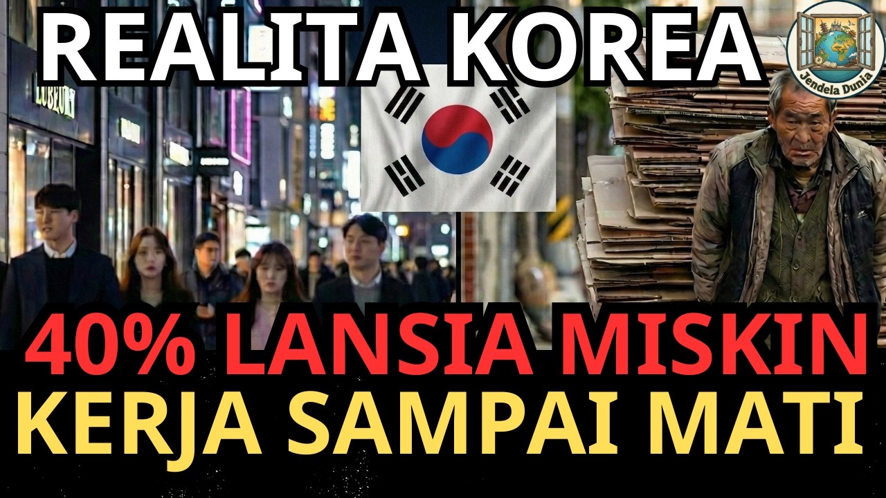 Realita Pahit Lansia Korea: Negara Maju, Tapi 40% Hidup Miskin