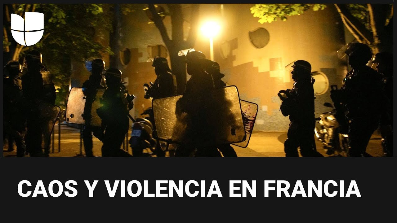 ¿Qué está pasando en Francia? Por quinta noche consecutiva, hubo caos y protestas en varias ciudades