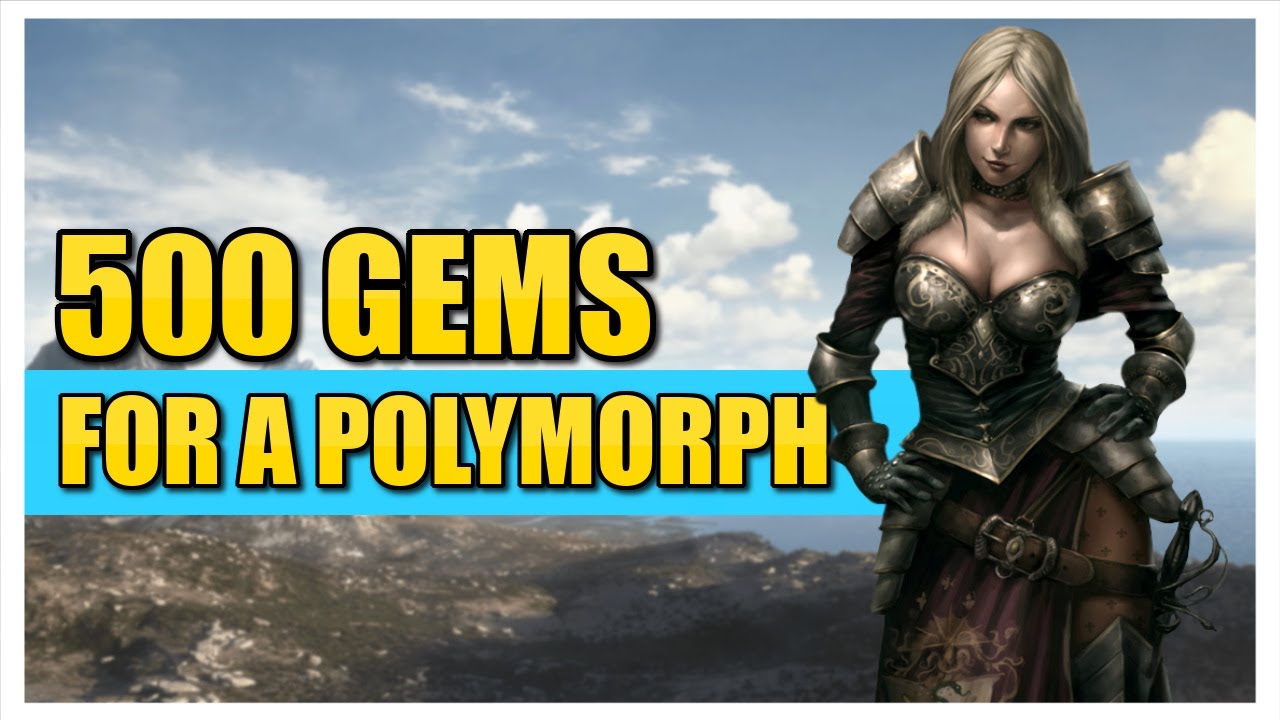 500 Gems For A Polymorph? Elder Scrolls Online