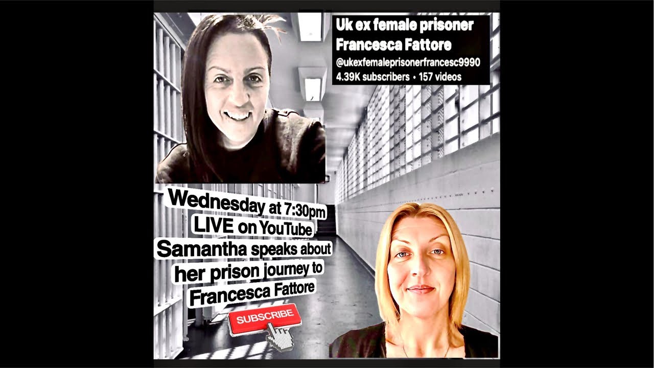 Meet Sam an ex prisoner to hear her story about living in HMP prison. Also Q n A at the end