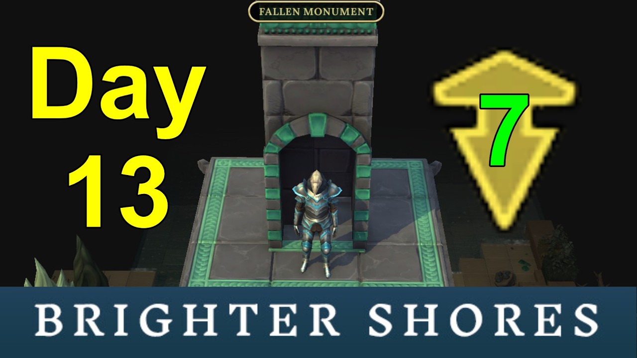 Brighter Shores: Monument Milestone Month | Day 13 | The Bell Plant Rings, and Some Combat