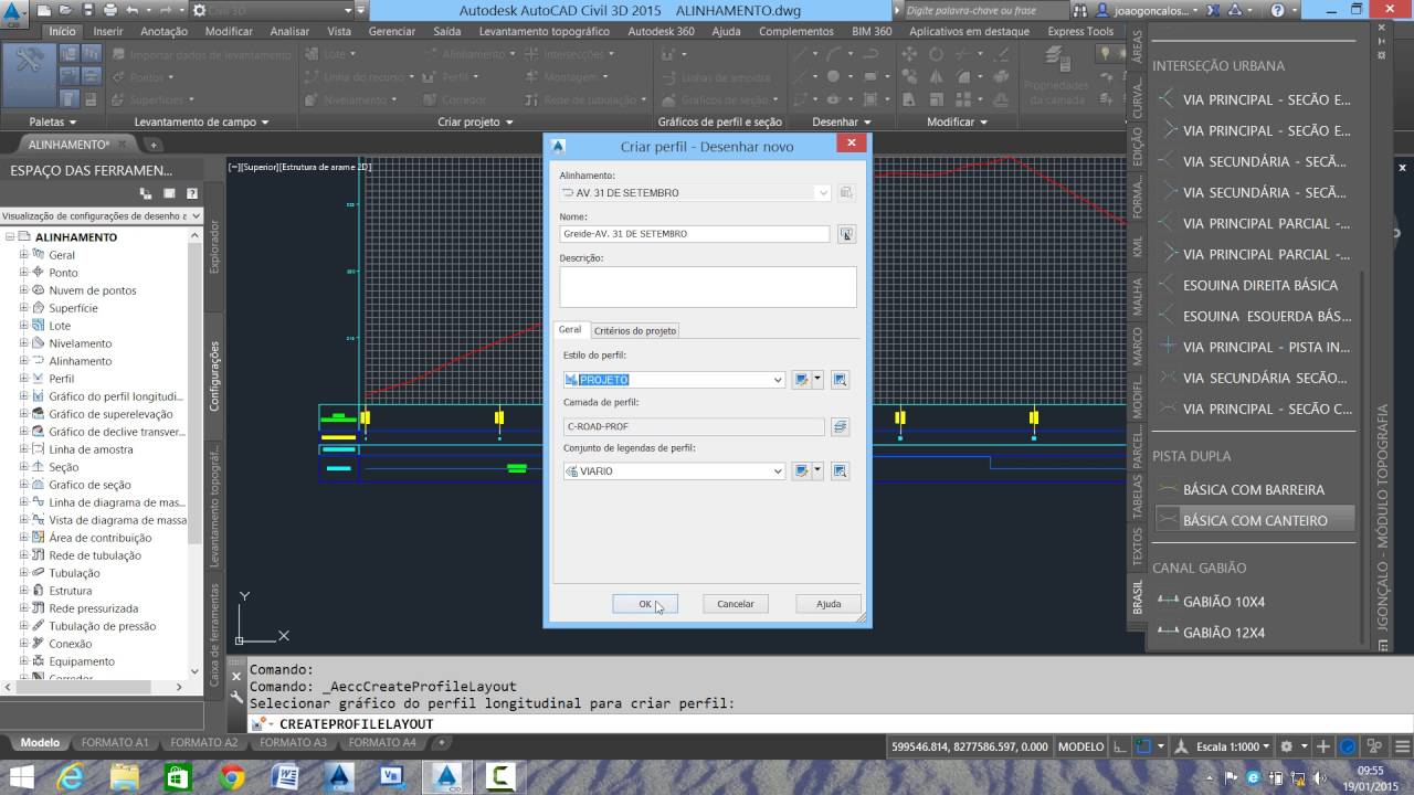Civil 3D - LANÇANDO O GREIDE