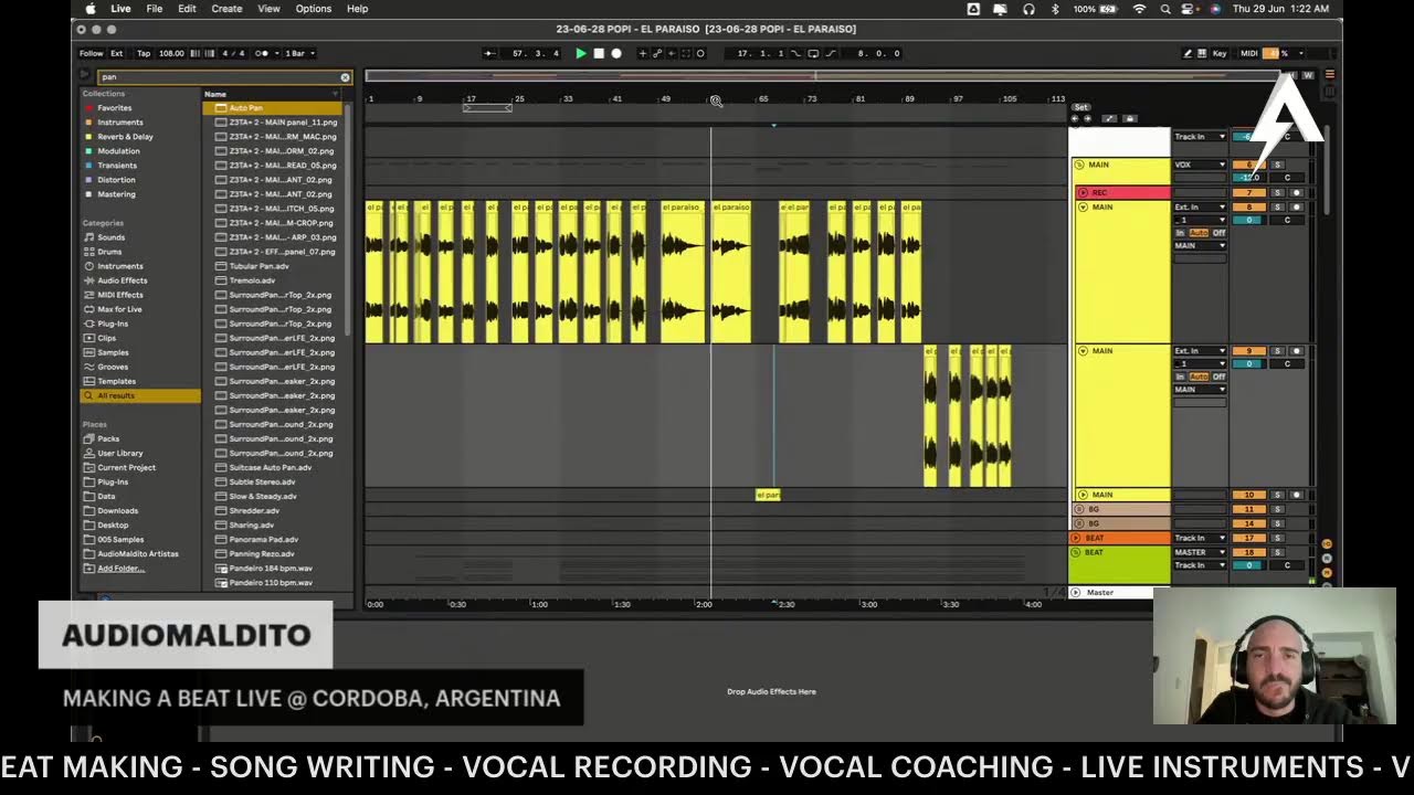 AUDIOMALDITO + POPI SULLIVAN - MAKING OF 