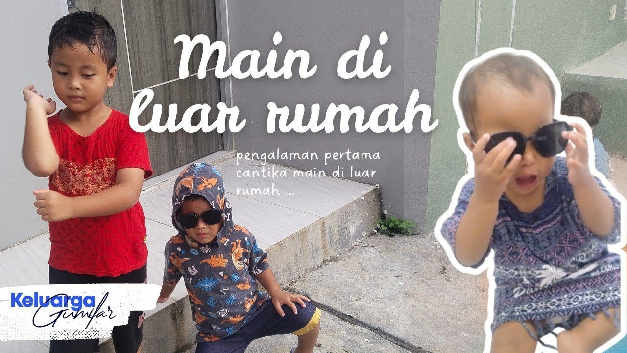 Pengalaman Pertama Main Keluar Rumah Neneng | Keluarga Gumilar