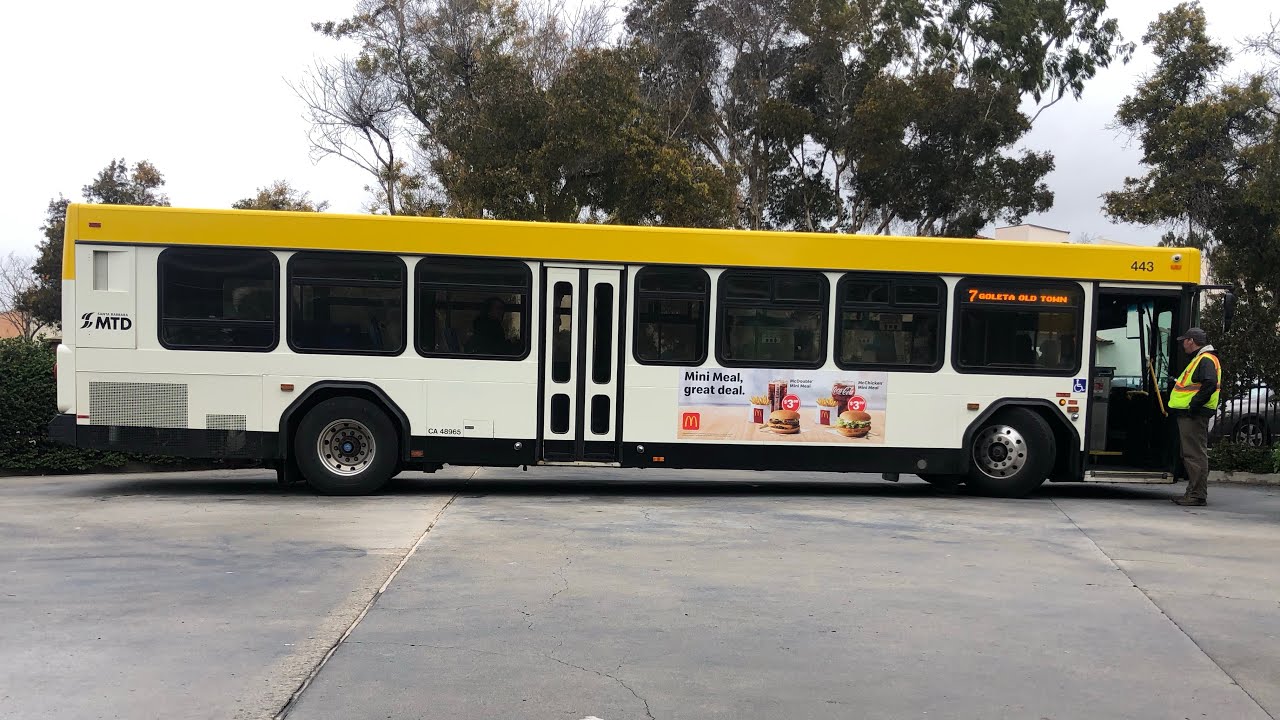 Santa Barbara MTD 2003 Gillig Low Floor 40’ Diesel #443 (Ex-SamTrans)