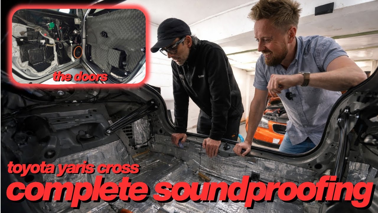 Too Much Road Noise? Toyota Yaris Cross FULL Sound Deadening Process!
