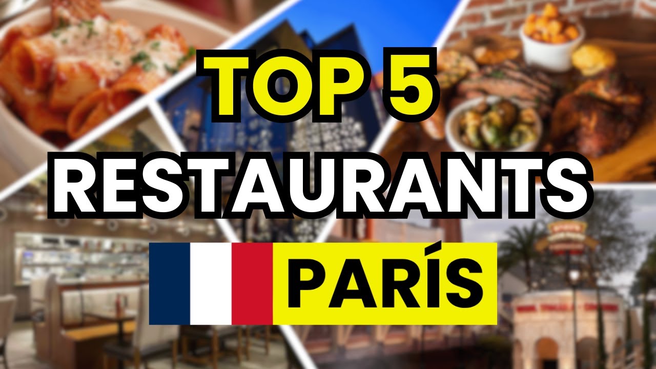🍷 Top 5 Best Restaurants in Paris You Must Try in 2026 (France Edition)