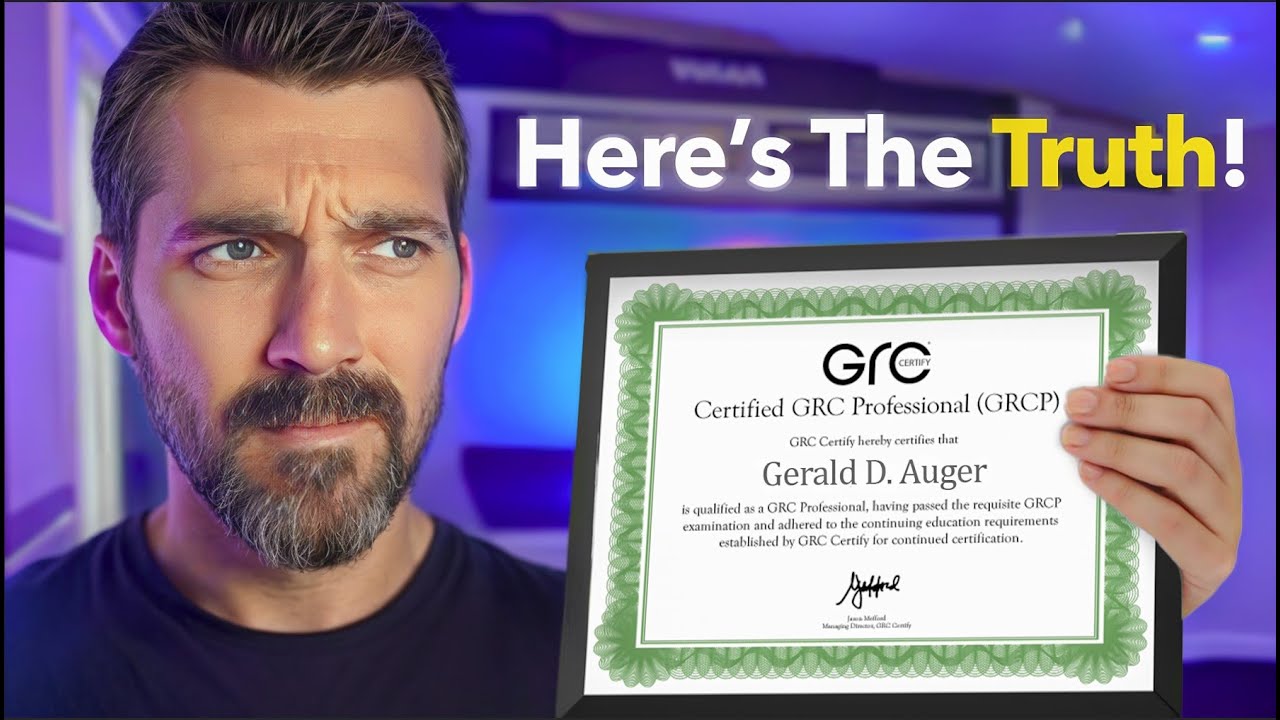 Итак, вы хотите работать в сфере GRC? Смотрите это видео прямо сейчас!