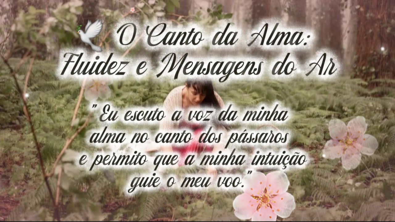 ​🕊️ O Canto da Alma: Fluidez e Mensagens do Ar @CalmWavesBR 