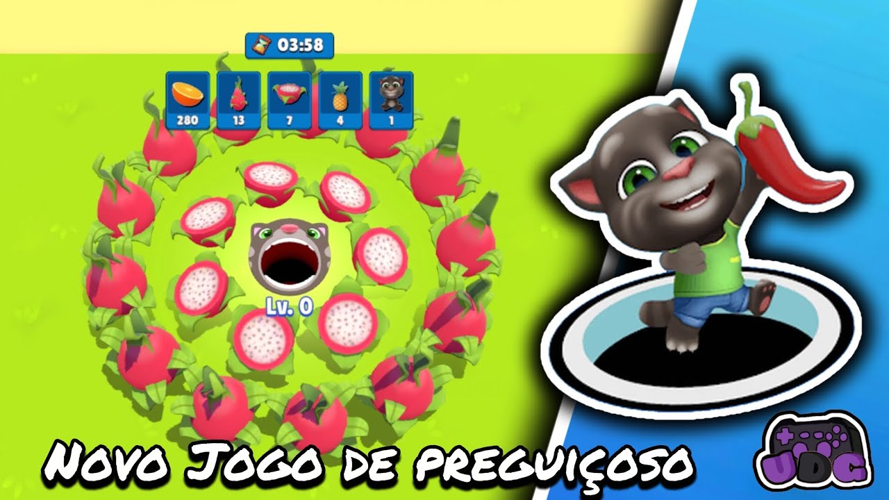 (🦥New game🦥) OQUE e ISSO e serio 😐 (Talking Tom: Hole Quest)Universo dos Games 🎮