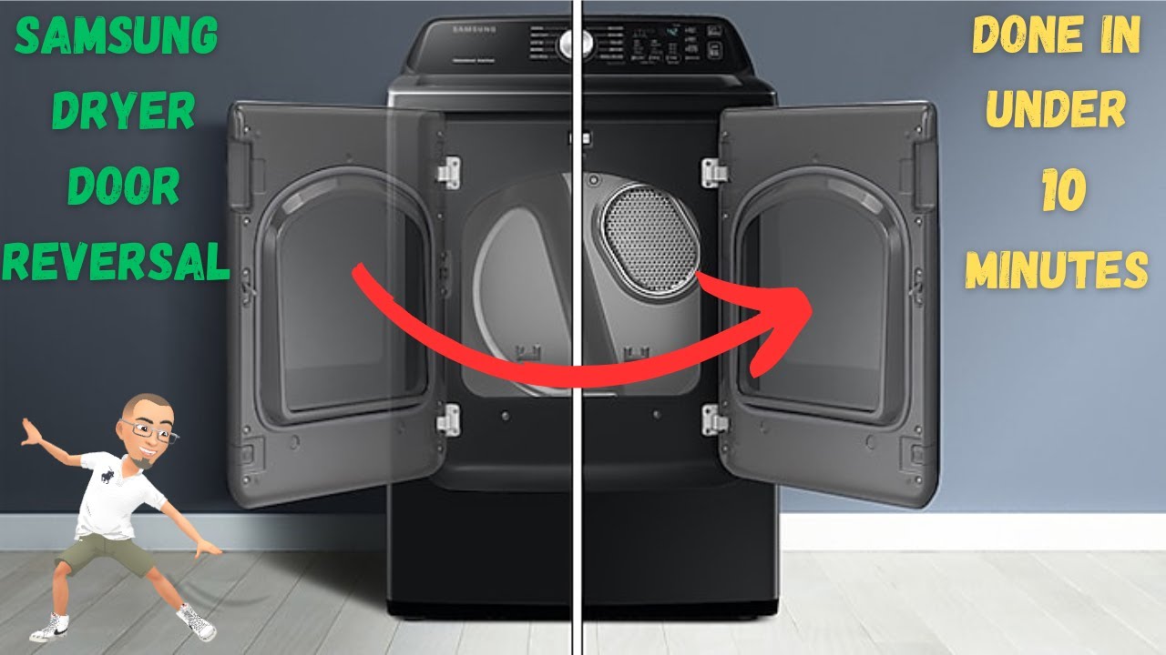 How To Reverse The Door On A Samsung Dryer (Easy Step By Step Guide)