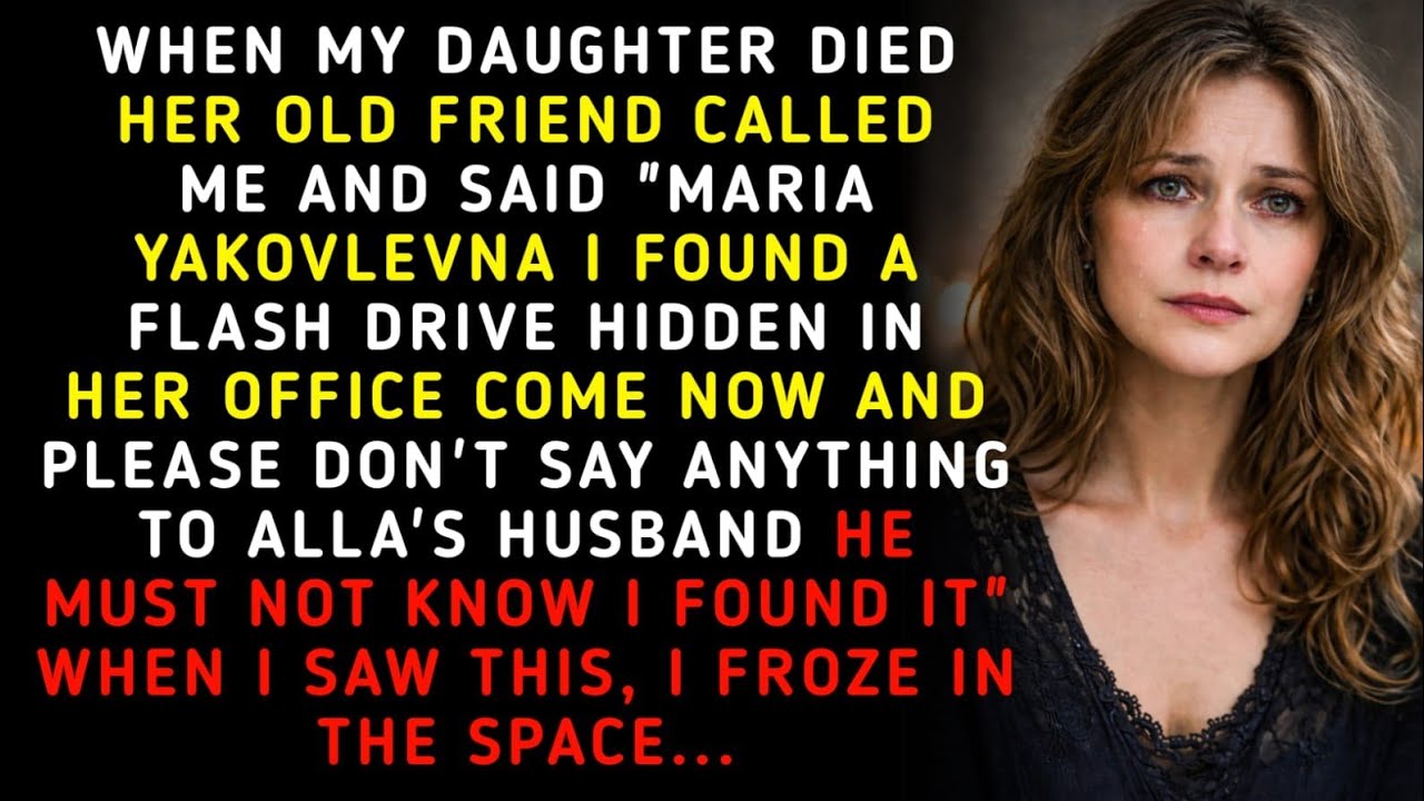 After Her Daughter's Funeral, Her Old Friend Said, 