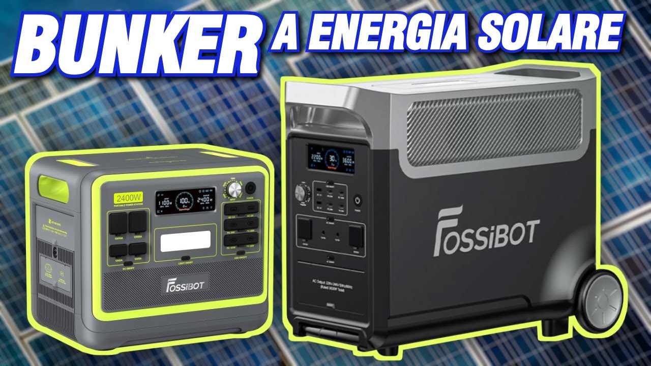 MVVblog a energia solare! Fossibot Power Station