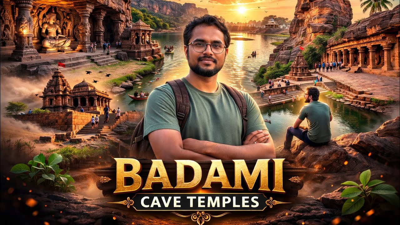 6th Century Wonder in India | Badami Cave Temples Full Tour | Karnataka