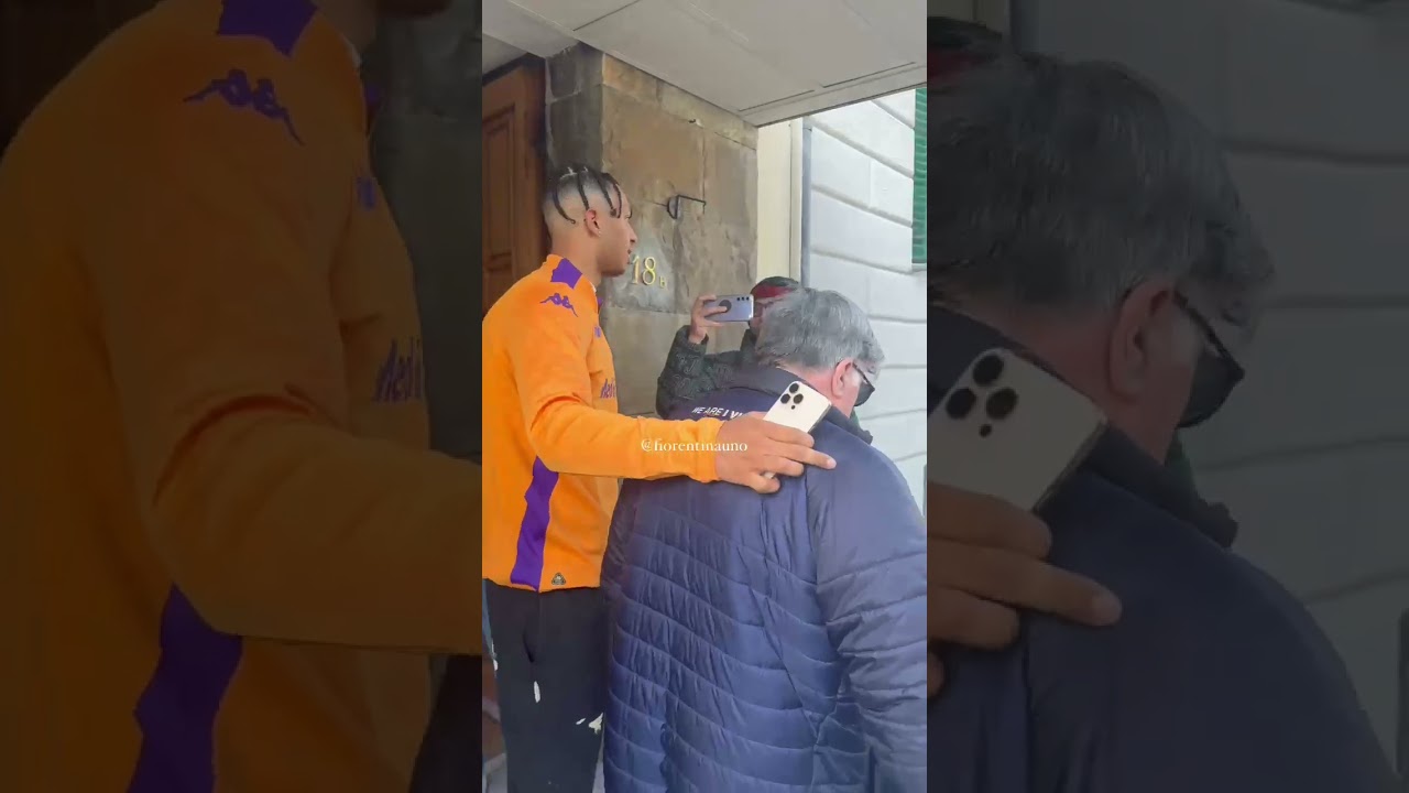 Cher Ndour lascia Villa Fanfani al termine delle visite mediche