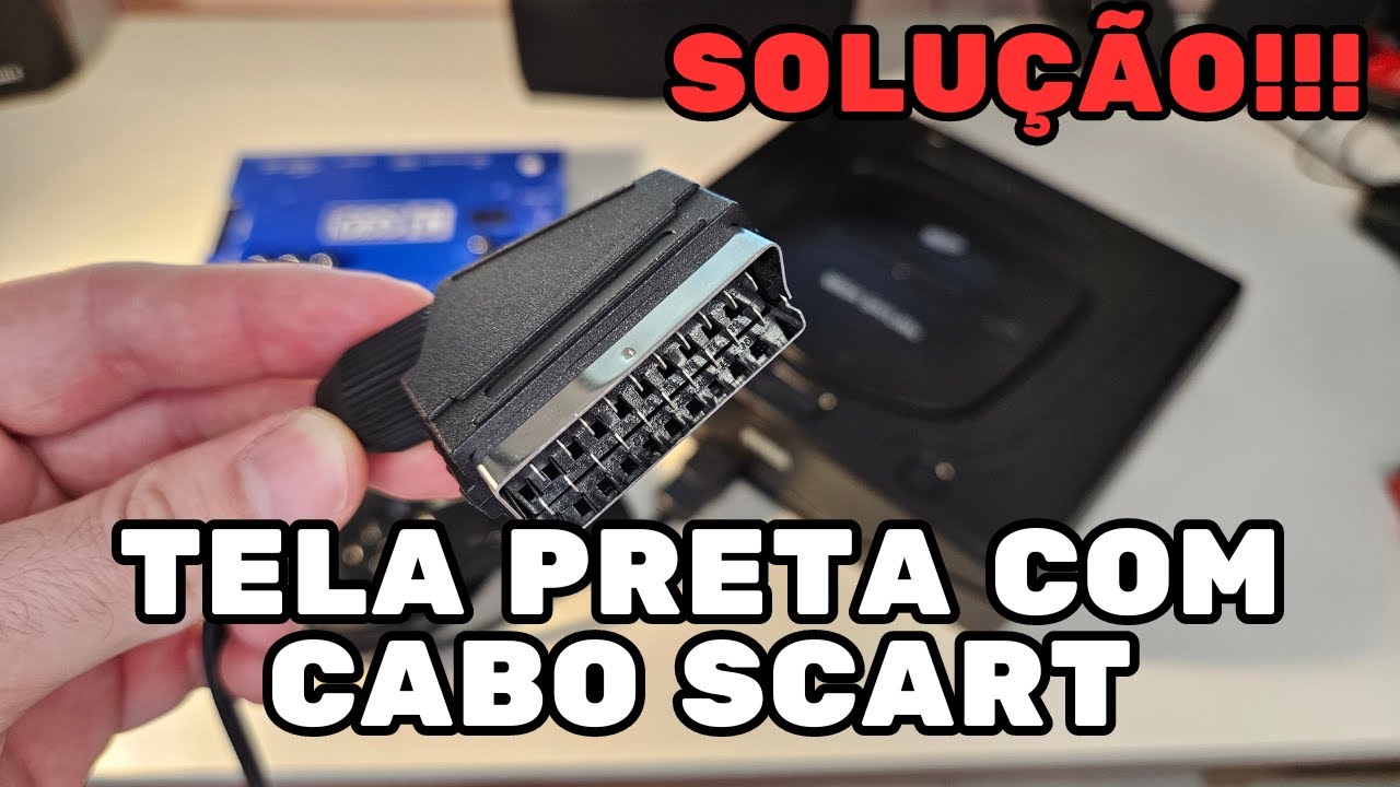 Melhore a Imagem do Sega Saturn, Modificação do Cabo SCART!! Resolva Problemas de Imagem