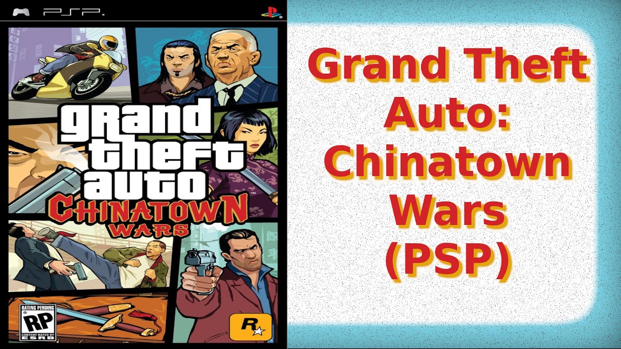 Grand Theft Auto: Chinatown Wars PSP Full Gameplay