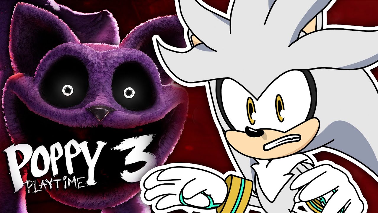 SILVER PLAYS POPPY PLAYTIME CHAPTER 3 FT BLAZE AND KNUCKLES