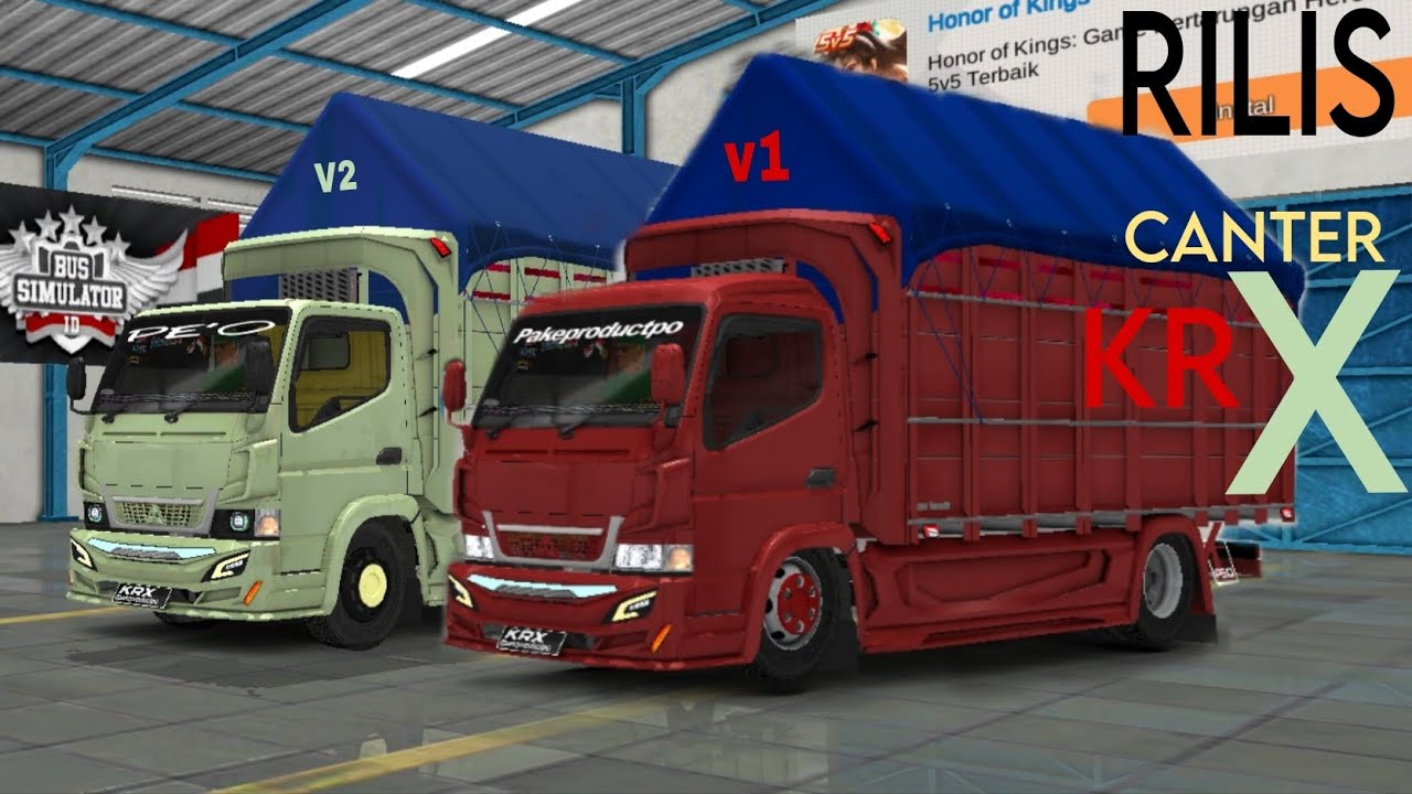 SHARE MOD TRUK CANTER SPESIAL KRX#bussimulatorindonesia#fypyoutube#bussid#share