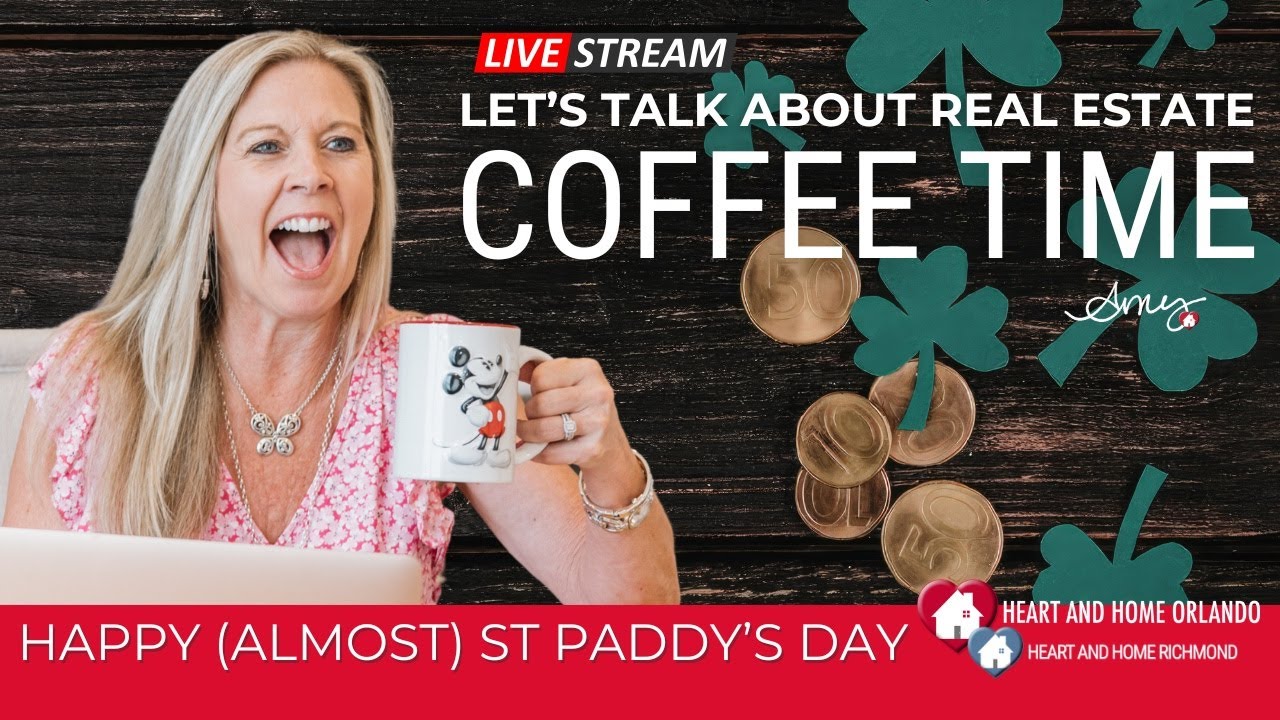 HAPPY SAINT PATRICK'S DAY | Plus Home Staging Tips | Coffee Time Live | Heart And Home Richmond