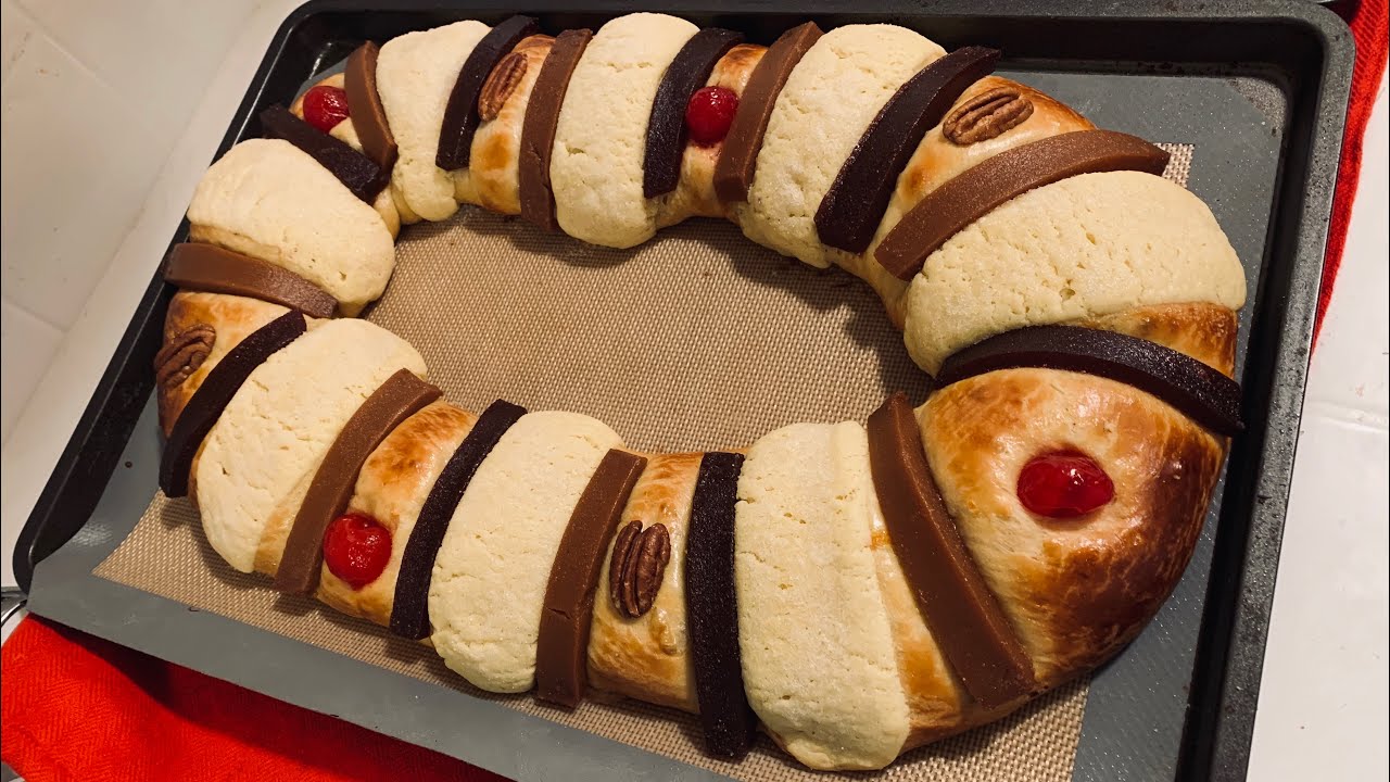 Rosca de reyes 👑 en batidora súper fácil y deliciosa 🤤