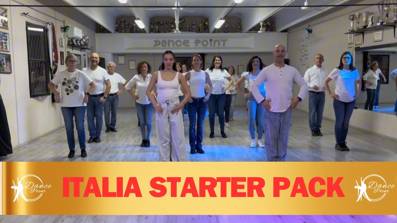 TUTORIAL COREOGRAFIA ITALIA STARTER PACK //J-AX SANREMO 2026 